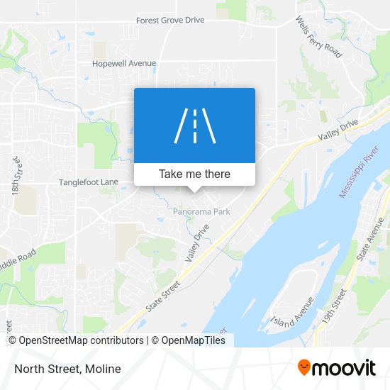 Mapa de North Street