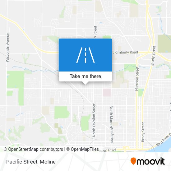 Mapa de Pacific Street