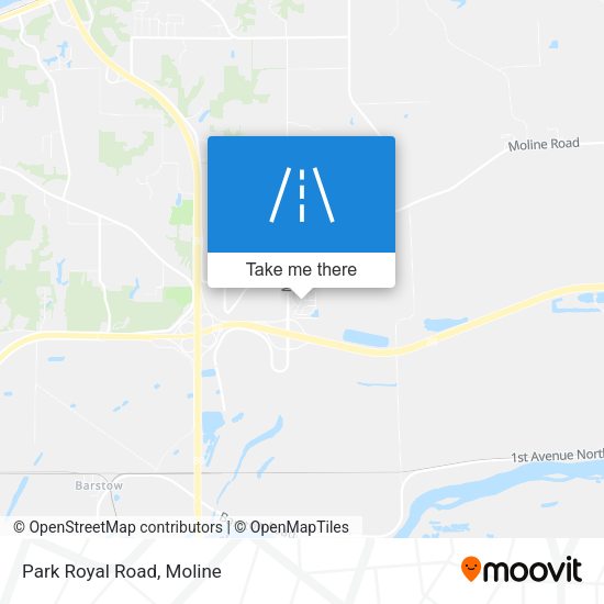 Mapa de Park Royal Road
