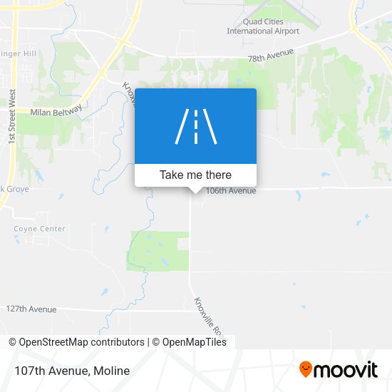 Mapa de 107th Avenue