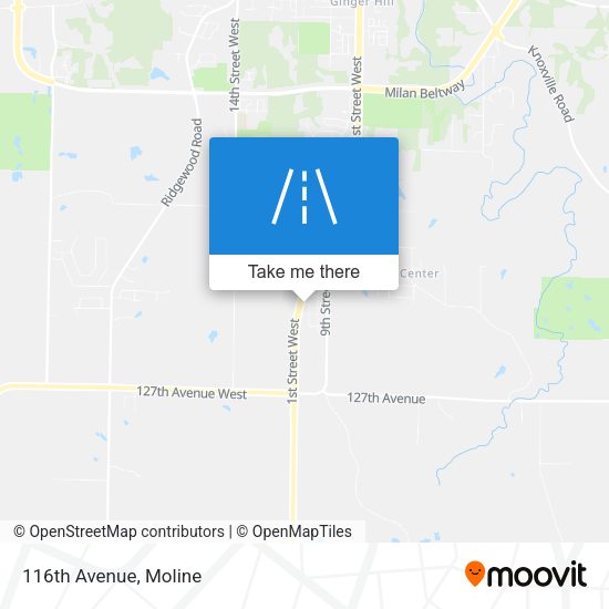 Mapa de 116th Avenue