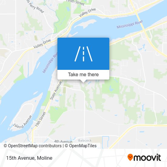 Mapa de 15th Avenue