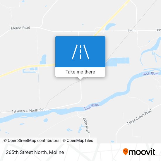 Mapa de 265th Street North