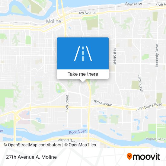 Mapa de 27th Avenue A