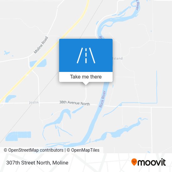 Mapa de 307th Street North
