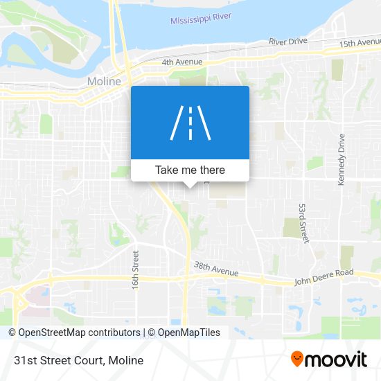 Mapa de 31st Street Court