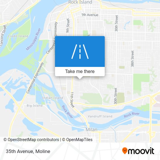 Mapa de 35th Avenue