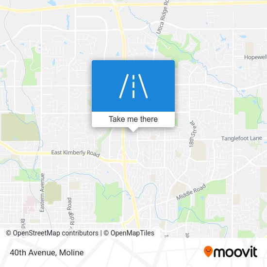 Mapa de 40th Avenue