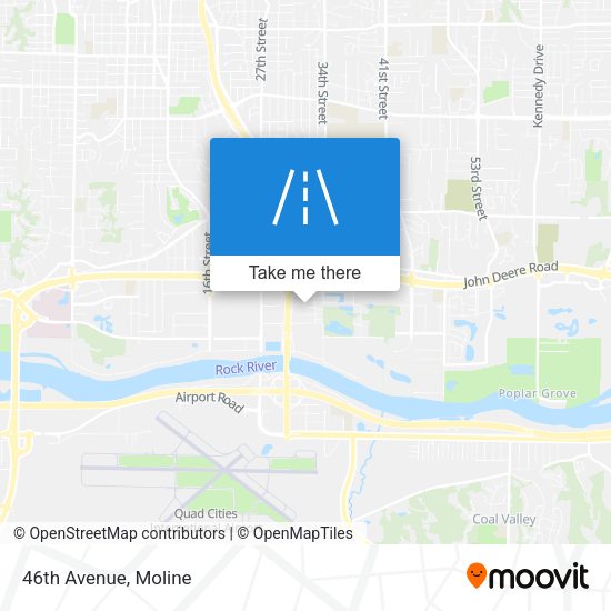 Mapa de 46th Avenue