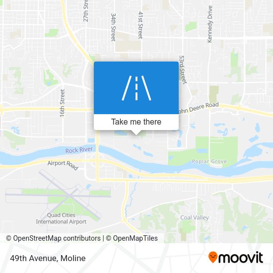 Mapa de 49th Avenue