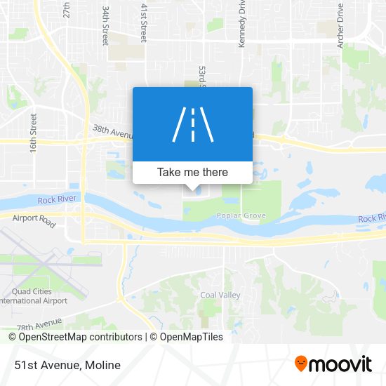 Mapa de 51st Avenue