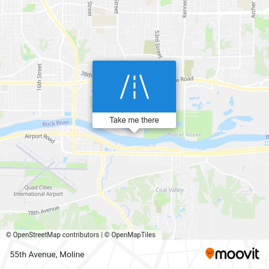 Mapa de 55th Avenue