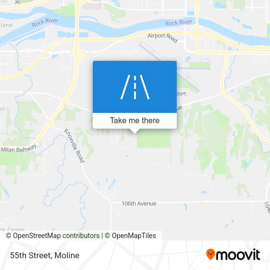 Mapa de 55th Street