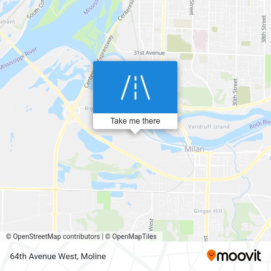 Mapa de 64th Avenue West