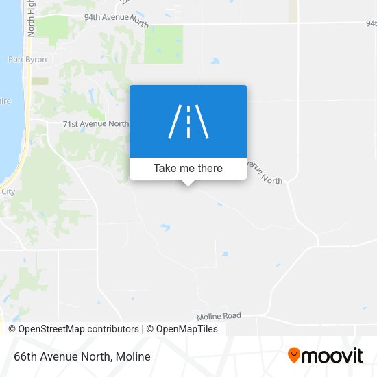 Mapa de 66th Avenue North