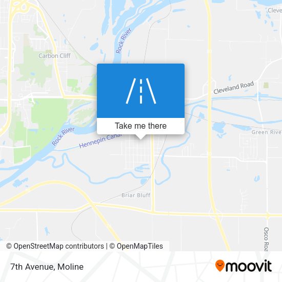 Mapa de 7th Avenue
