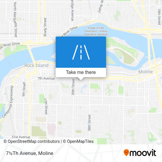 Mapa de 7½Th Avenue