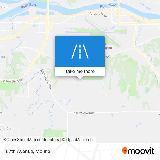 Mapa de 87th Avenue