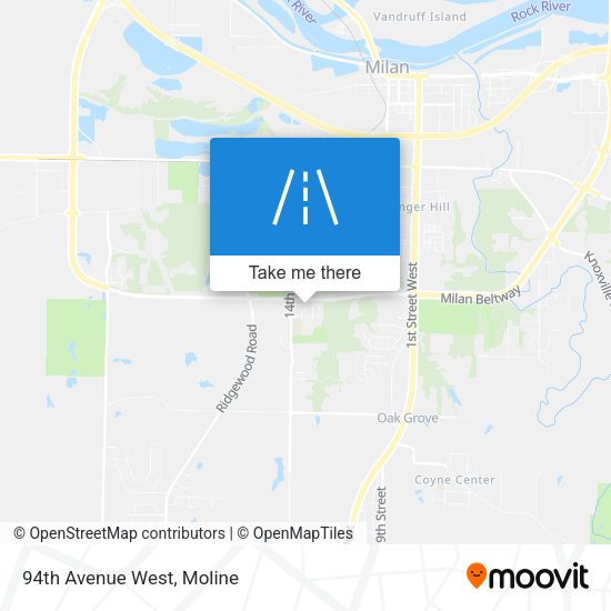Mapa de 94th Avenue West