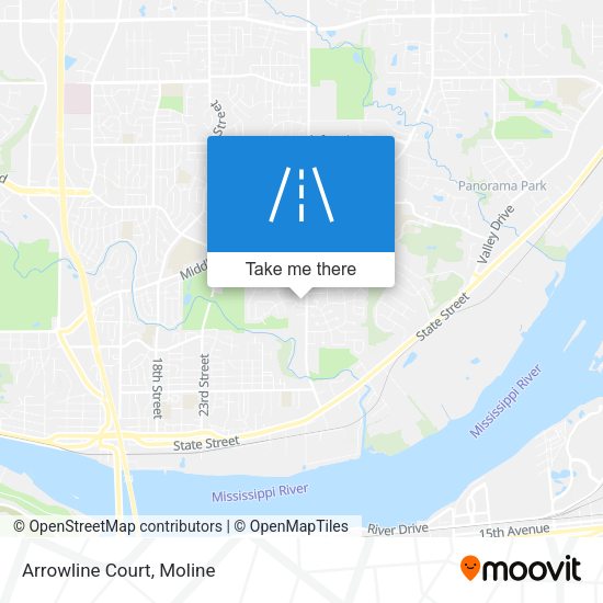 Mapa de Arrowline Court
