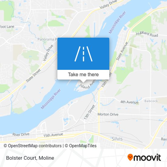 Mapa de Bolster Court