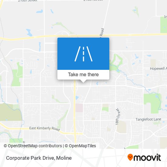 Corporate Park Drive map