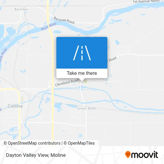 Dayton Valley View map