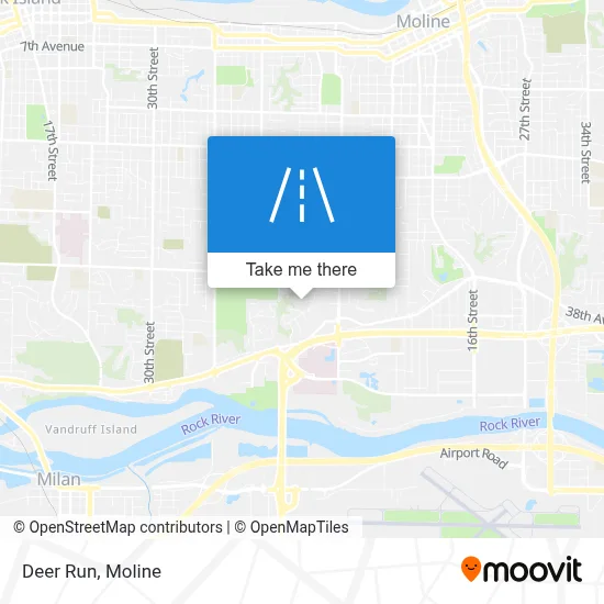 Deer Run map