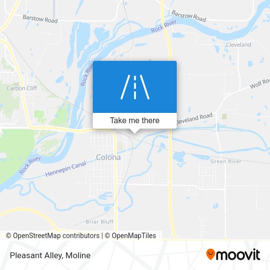 Mapa de Pleasant Alley