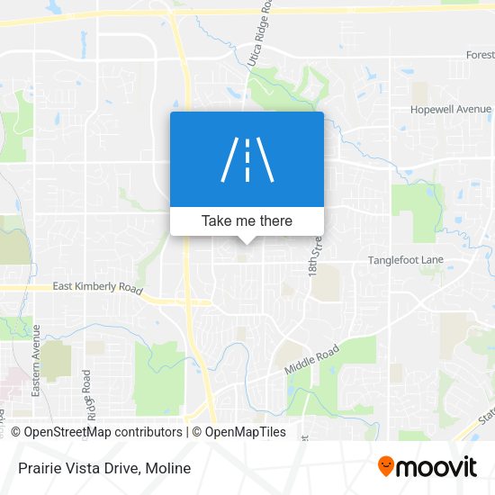 Prairie Vista Drive map