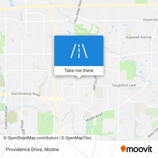 Mapa de Providence Drive