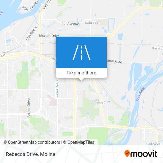 Mapa de Rebecca Drive