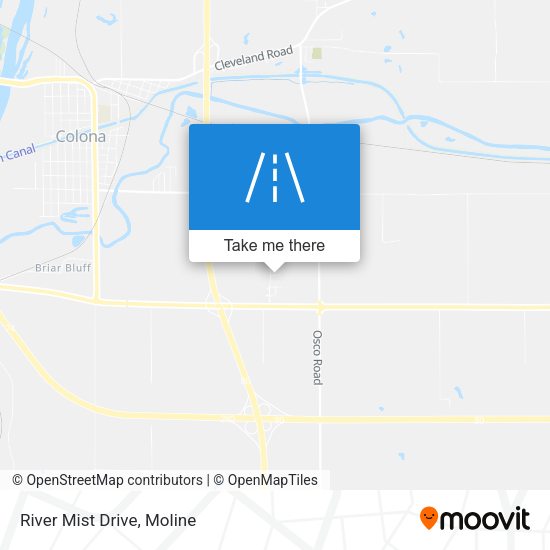 Mapa de River Mist Drive