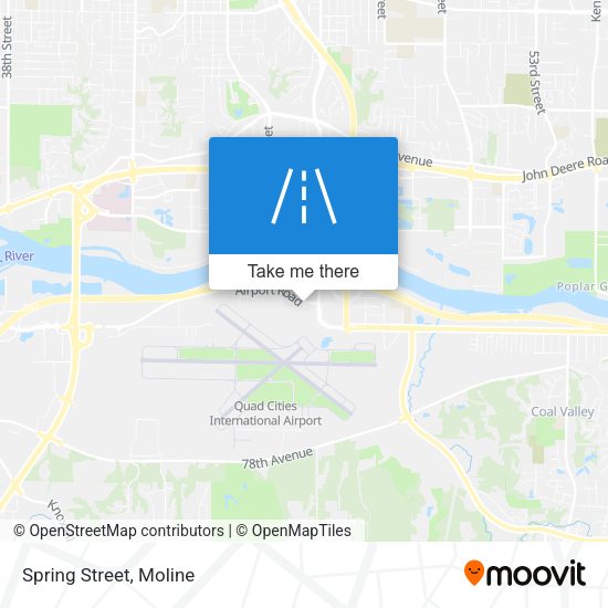 Mapa de Spring Street