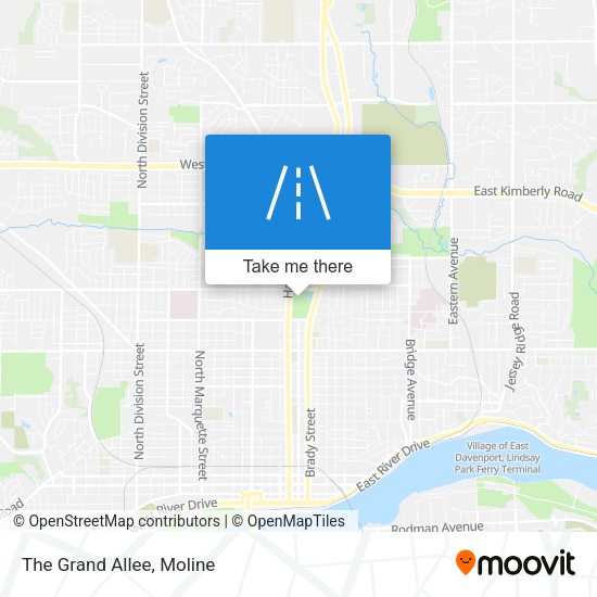 Mapa de The Grand Allee