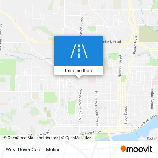 Mapa de West Dover Court