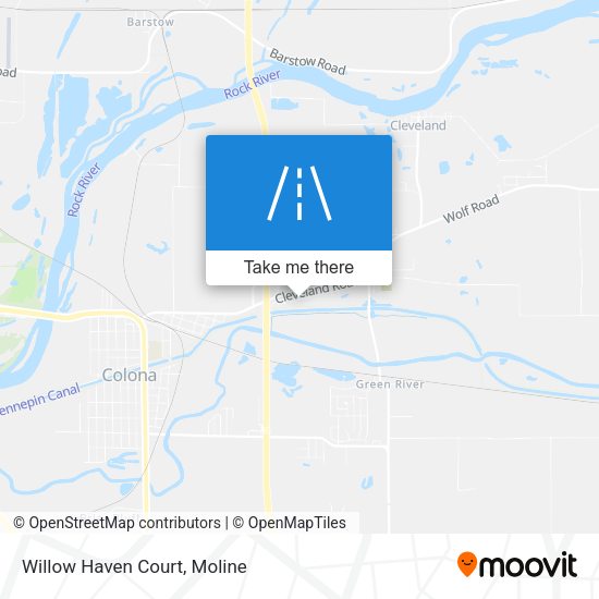 Mapa de Willow Haven Court