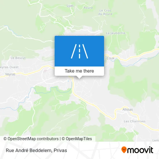 Rue André Beddelem map