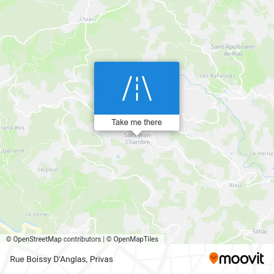 Rue Boissy D'Anglas map