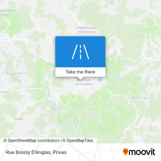 Rue Boissy D'Anglas map