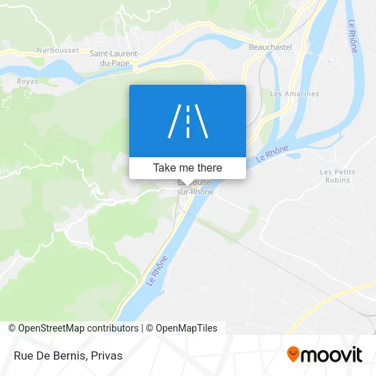 Rue De Bernis map