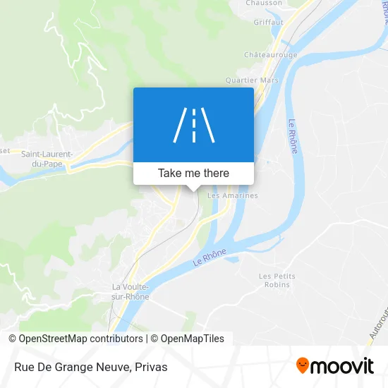 Rue De Grange Neuve map