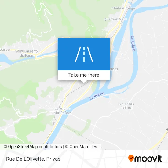 Rue De L'Olivette map