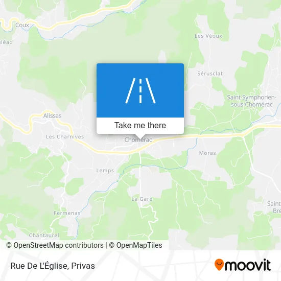 Rue De L'Église map