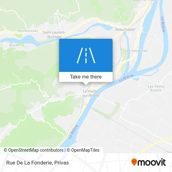 Rue De La Fonderie map