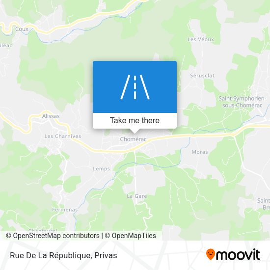 Rue De La République map