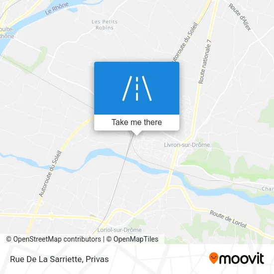 Rue De La Sarriette map