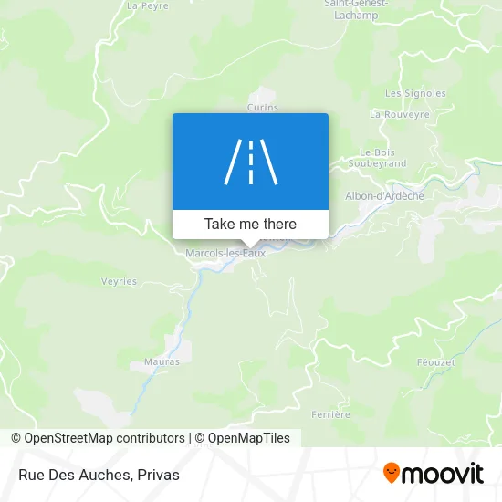 Rue Des Auches map
