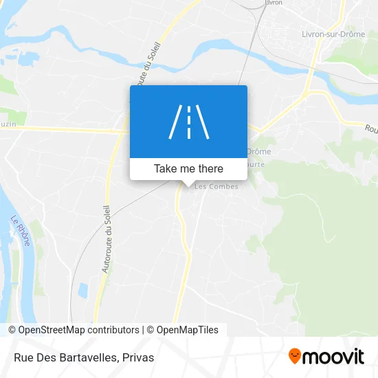 Rue Des Bartavelles map