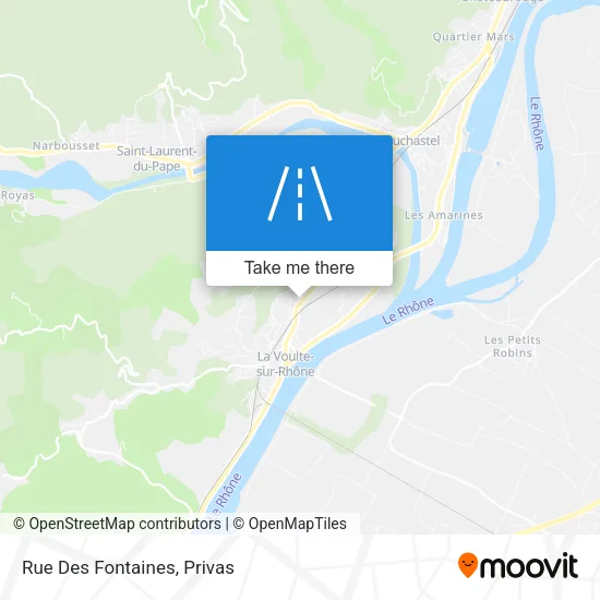 Rue Des Fontaines map